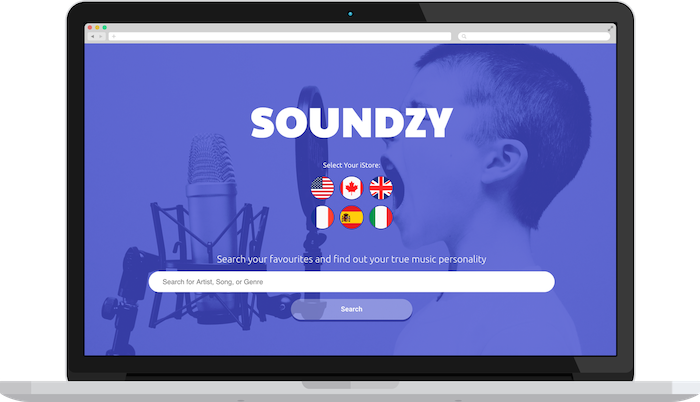 An image of the Soundzy app.